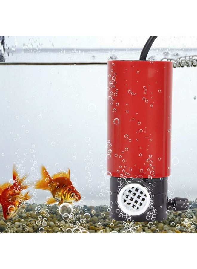 مضخة مياه غاطسة صغيرة، 12 فولت 30 وات، معدل تدفق 4 لتر/دقيقة، رأس 7 متر، مضخة برتقالية خفيفة الوزن - Image 2